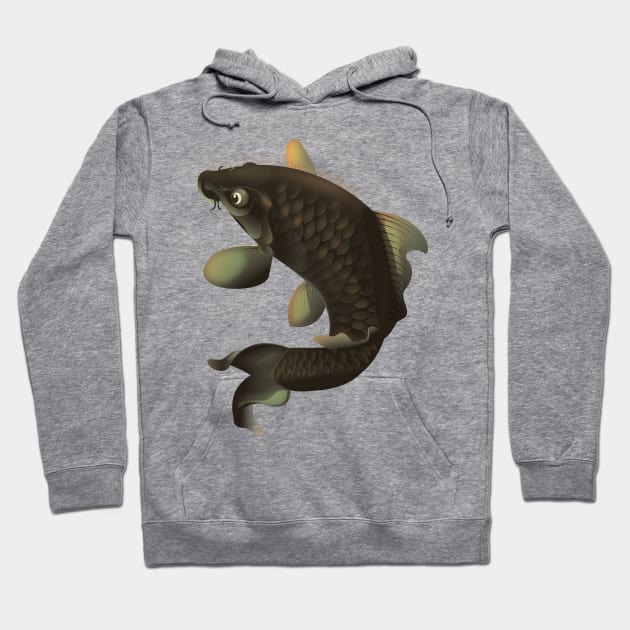 Koi carp Hoodie by nickemporium1